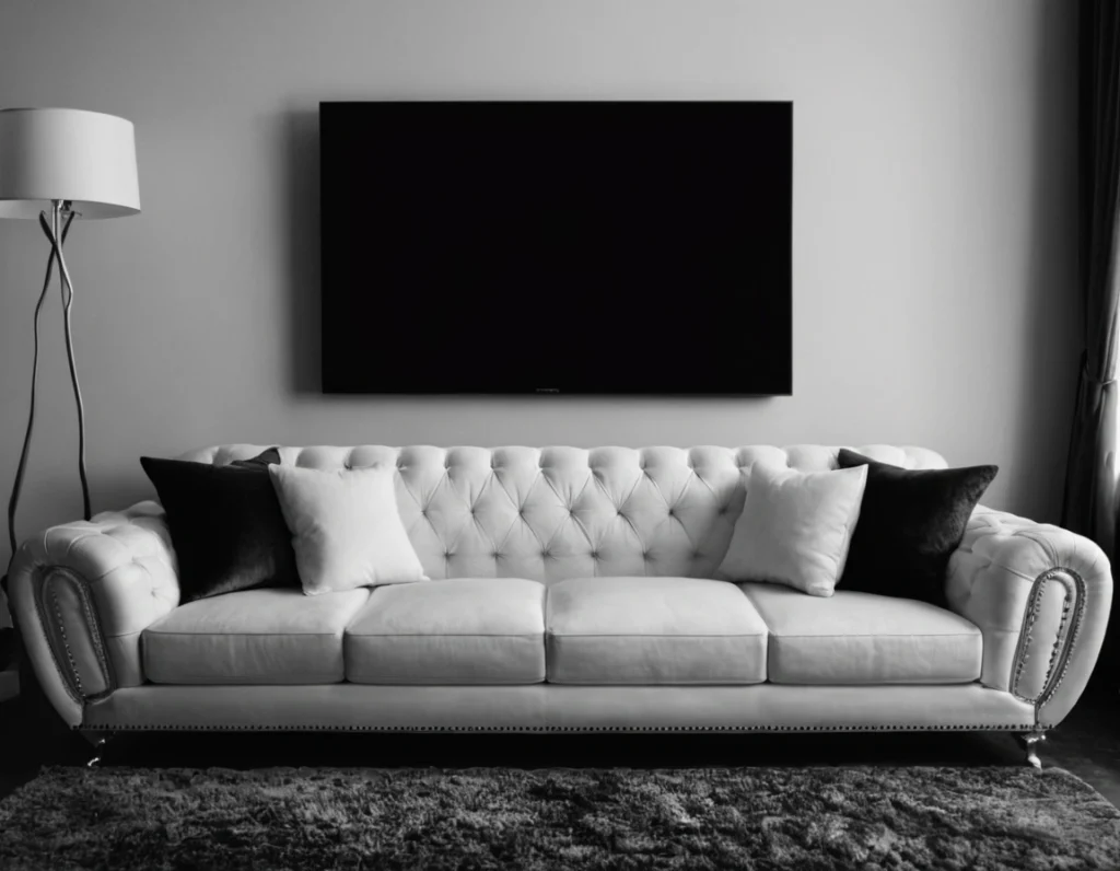 Cómo Elegir el Sofá Perfecto para Tu Sala ¿Blanco o Negro?